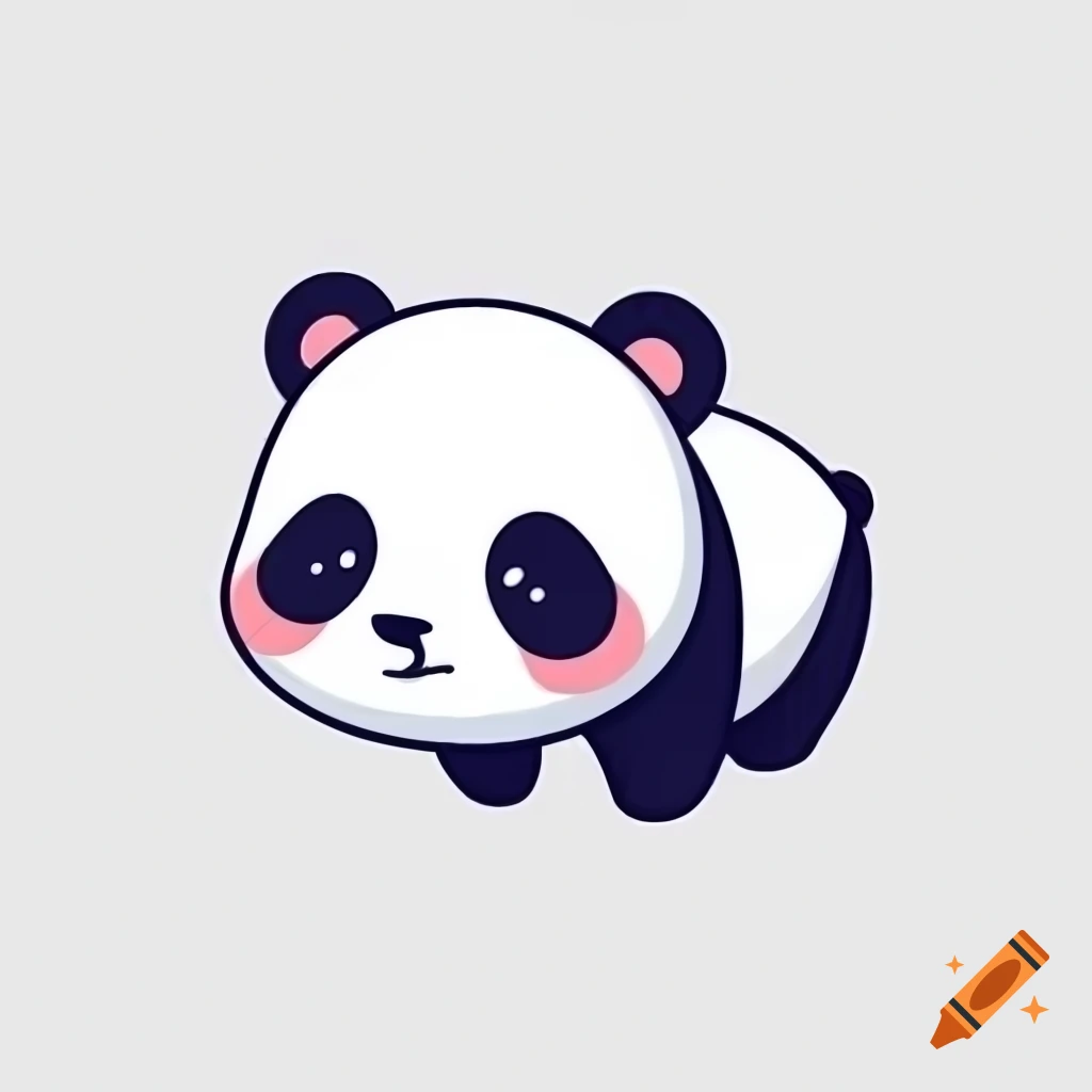 smiling-panda-poking-finger-in-cute-anime-style-on-craiyon