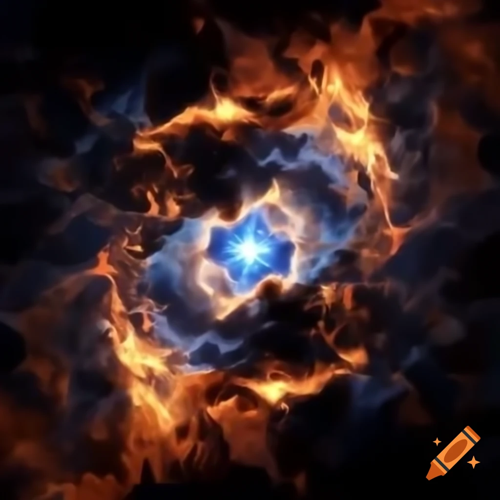 Cosmic beings Tiamat and Cthulhu in battle during Cosmic Dream War