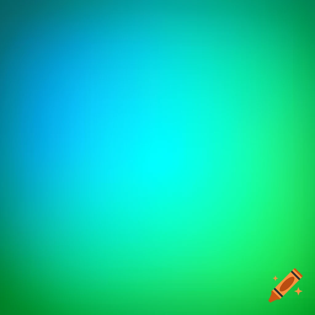 Green blue gradient background