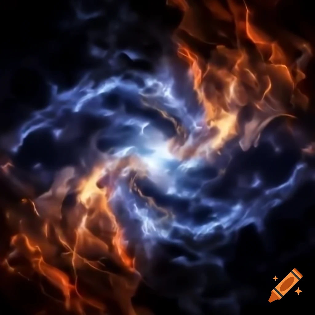 Cosmic beings Tiamat and Cthulhu in battle during Cosmic Dream War