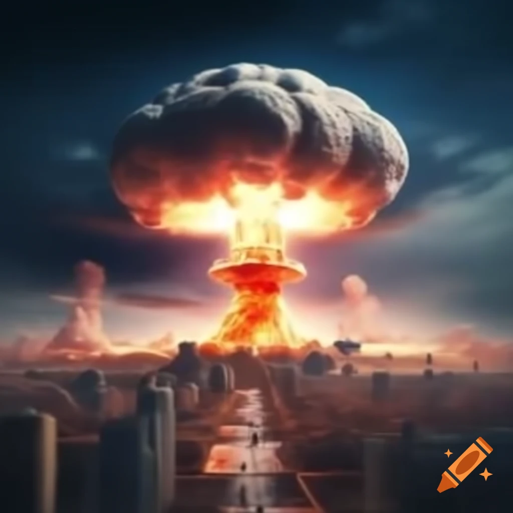 Nuclear explosion in urban setting