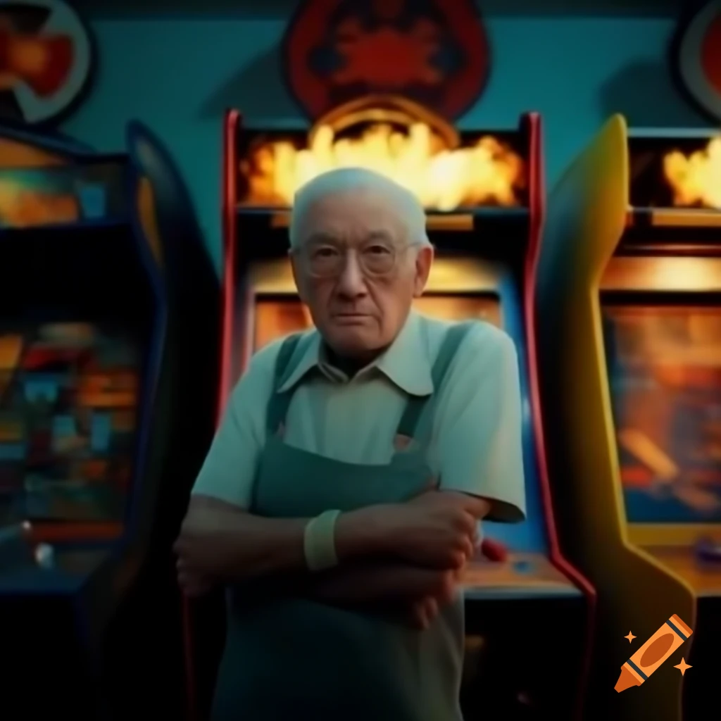 old-man-enjoying-vintage-arcade-games-on-craiyon