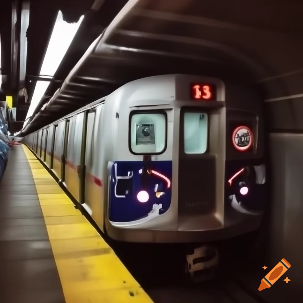 GATA D143B and D66A subways entering Underground Liberty Street Station in Galieotropolis