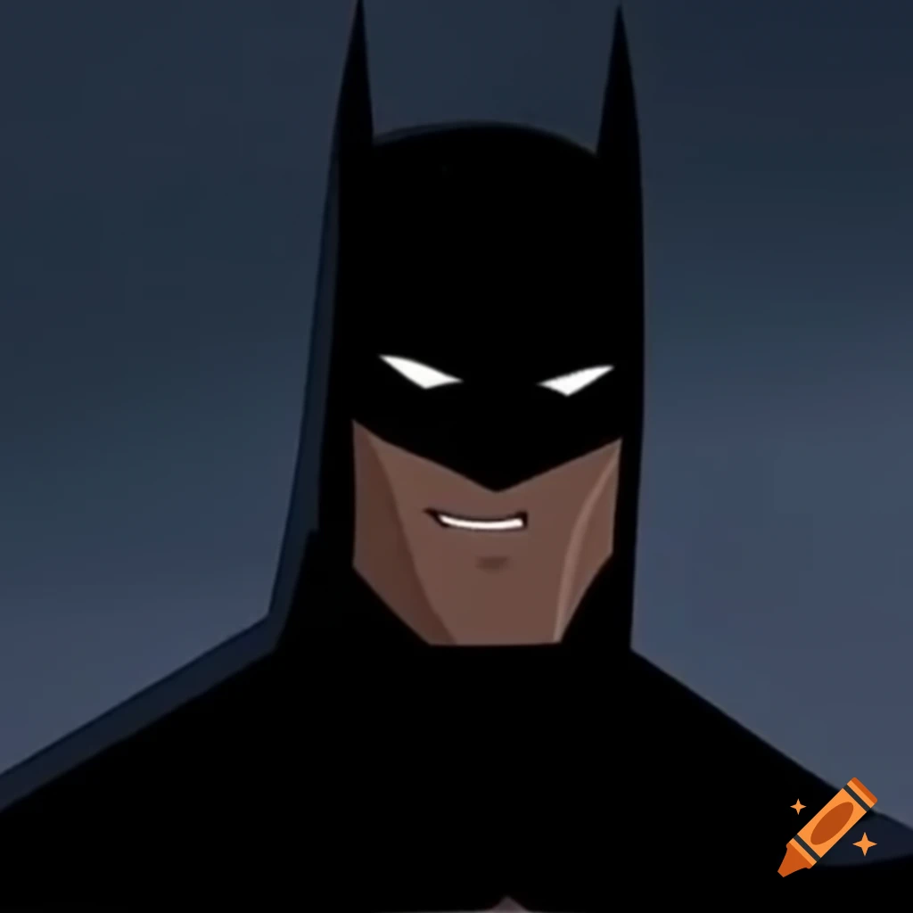 Humorous depiction of Batman with a confused expression, suitable for YouTube video