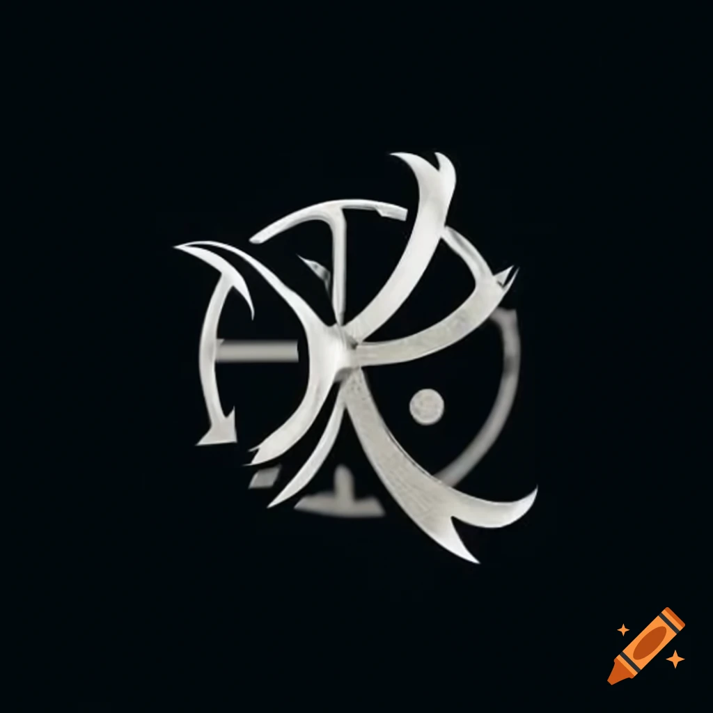 Elegant calligraphic script of the letter h with graceful curves on craiyon
