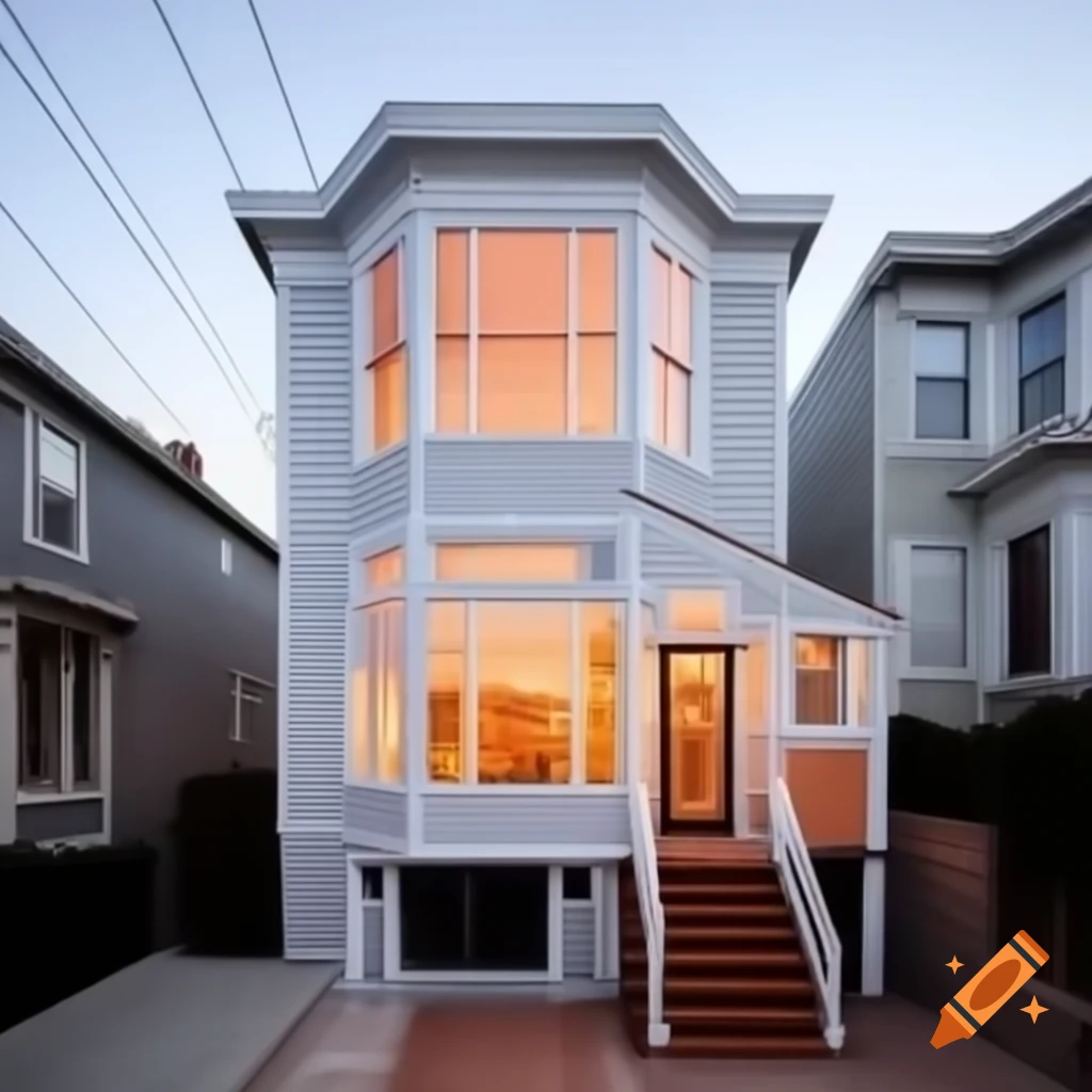 Flyer for summer house party featuring bespoke tacos in San Francisco with abstract design and bike-friendly house