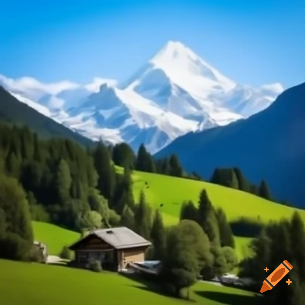 View of Mont Blanc