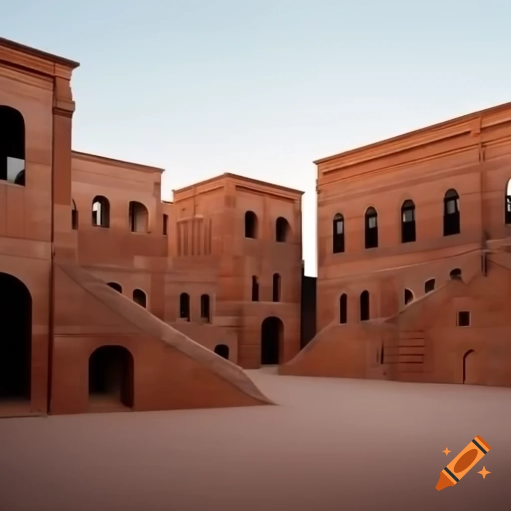 Wombat rodents creating brick architecture for Grand Cities of Tartaria