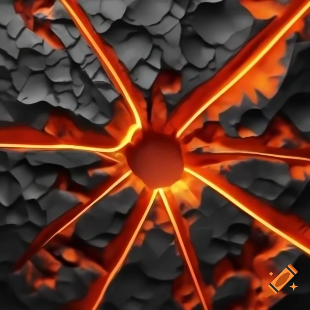 Texture of Molten Shard ore