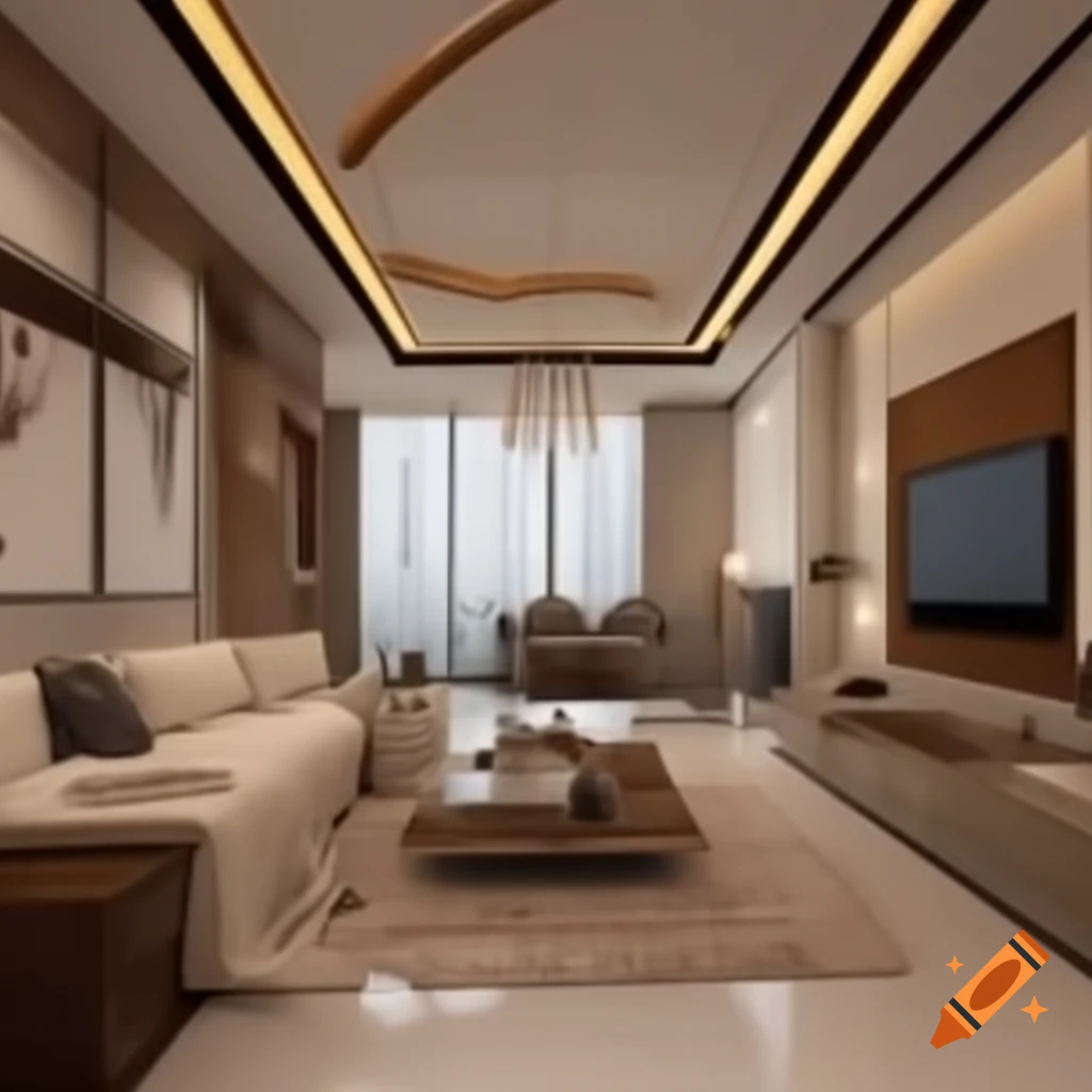 Modern interior design showcasing stylish furniture and decor