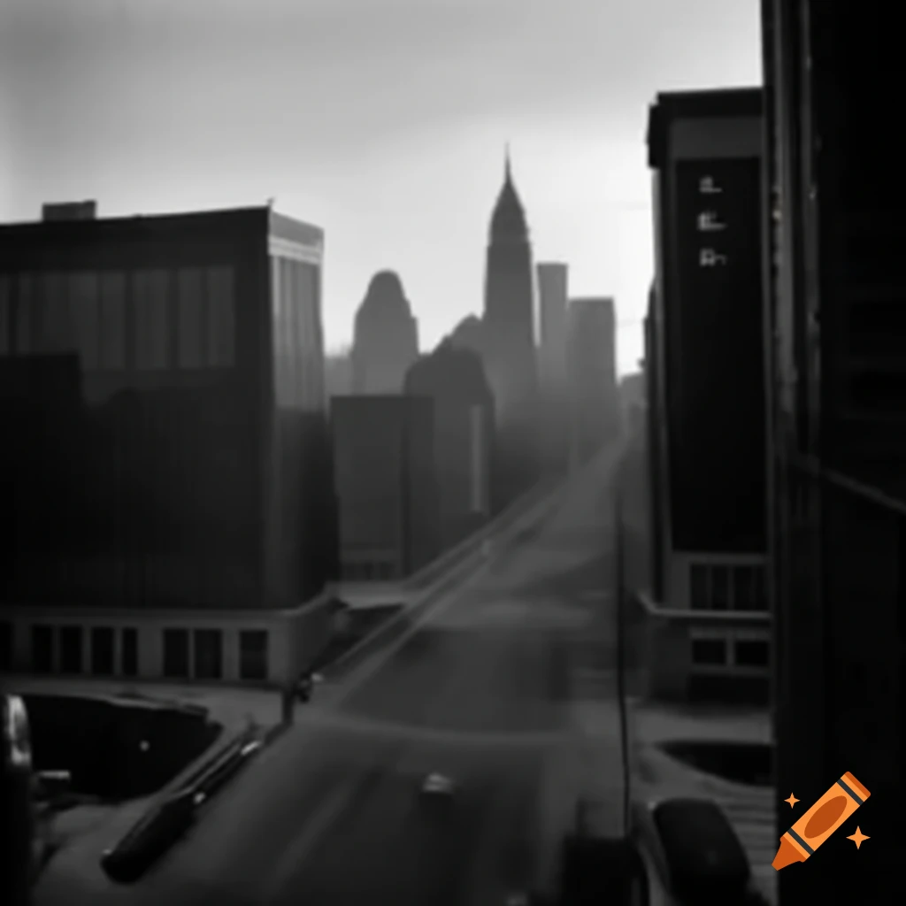 Futuristic view of Detroit in the year 3024