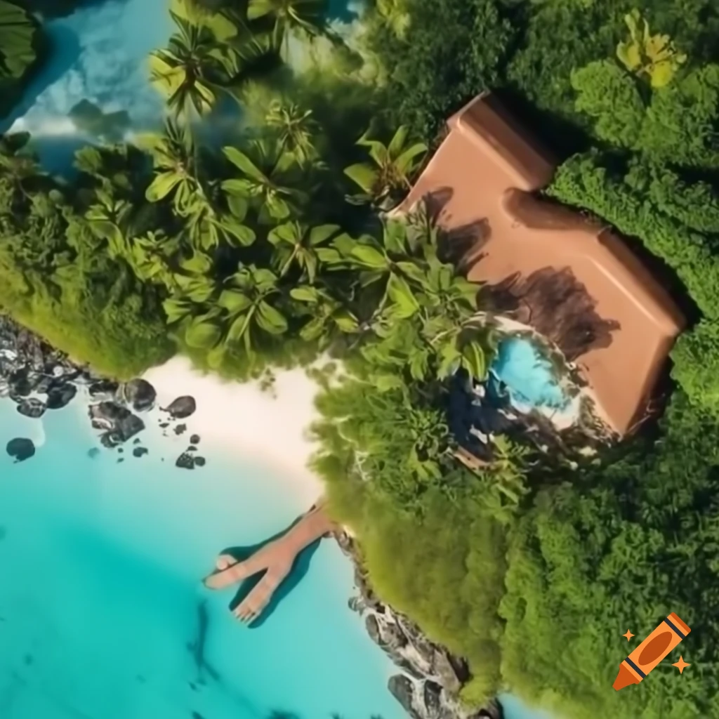 Tropical paradise at Bang Sarey beach