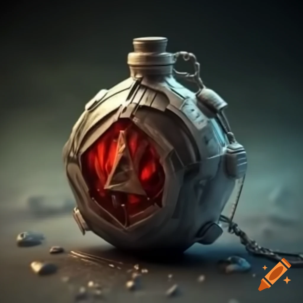 Stylized representation of a deadly elixir