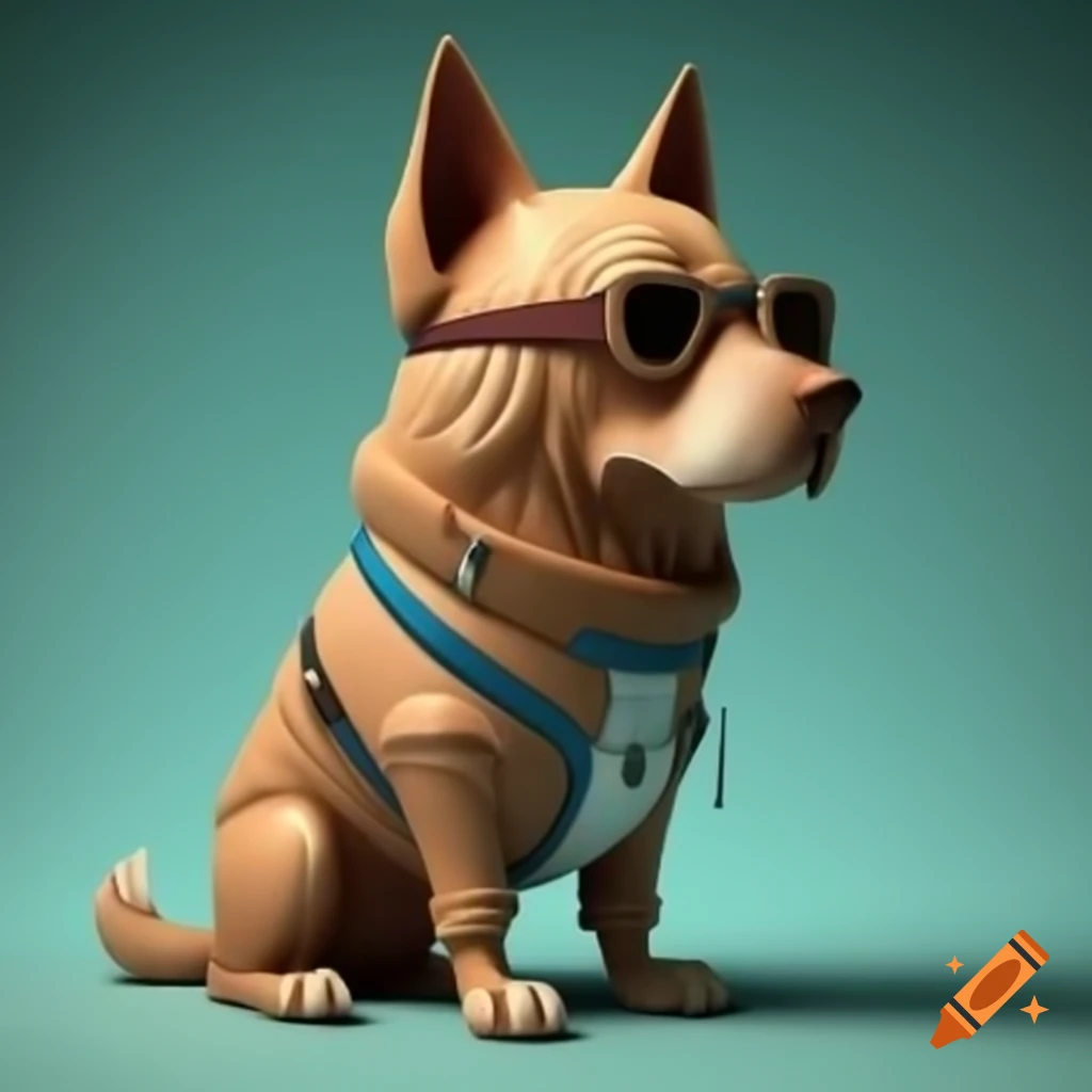 3D music artwork for 'Patient Dog' by Killerverse ft Tula Pro