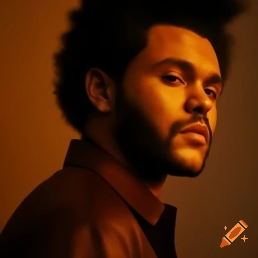 The Weeknd performing in São Paulo