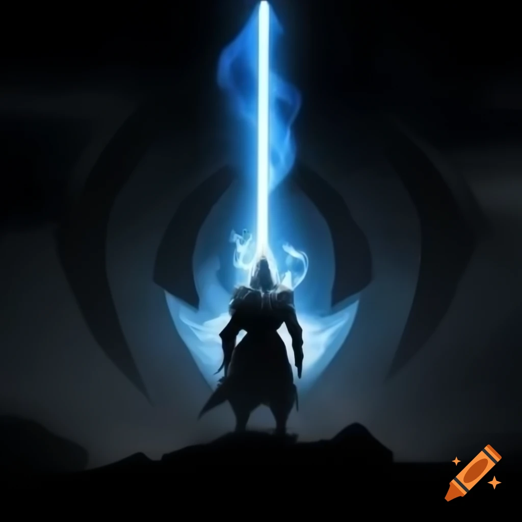Dramatic logo for 'Nirbhay Yodha' representing a lone light in darkness