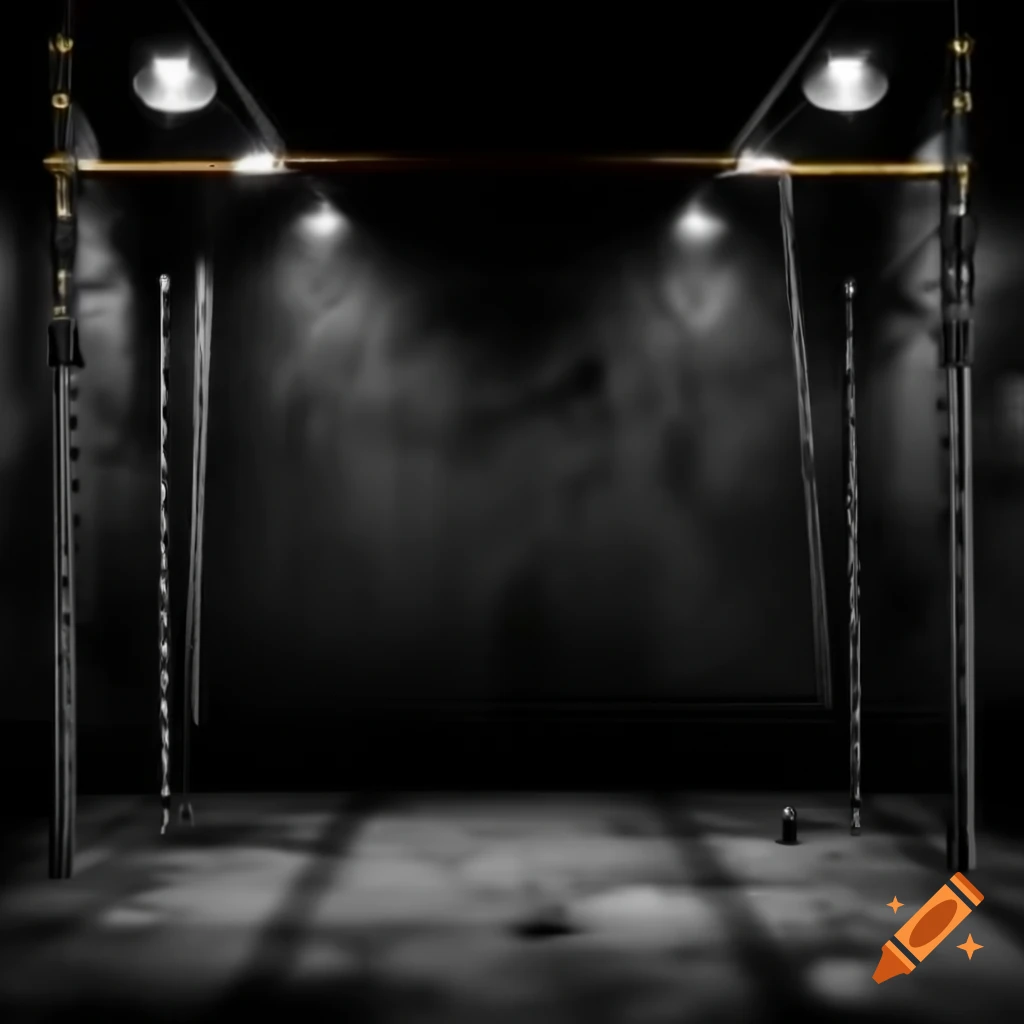 Dark gritty gym background featuring distressed textures, bold lighting, and subtle gym elements