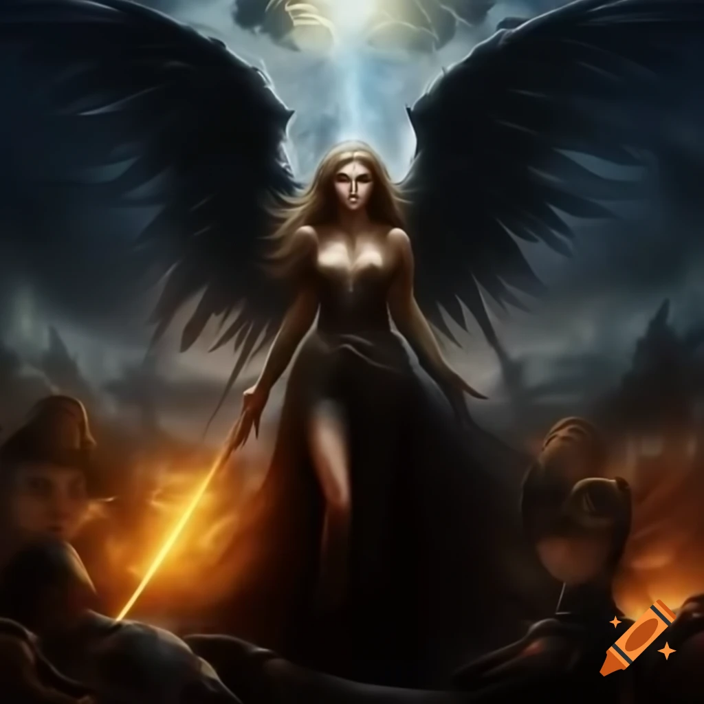 Goddess Angel Vampire Zarkothian Alien Queen Adalline's forces in Cosmic Dream War