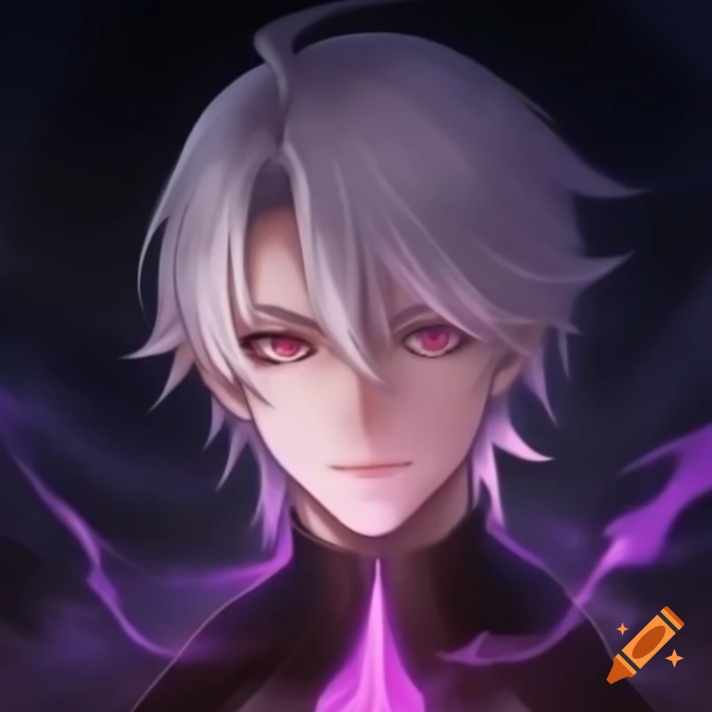 Character portrait of manga character inspired by Archer and Sesshomaru
