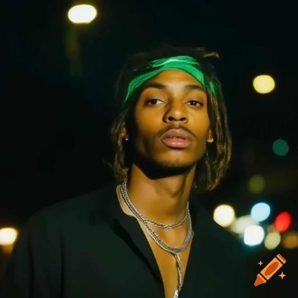 gang-member-with-dreadlocks-and-bandana-in-san-francisco-at-night-on