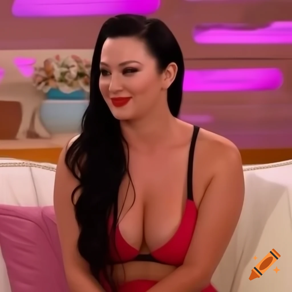 Amy Lee from Evanescence at Love Island setting