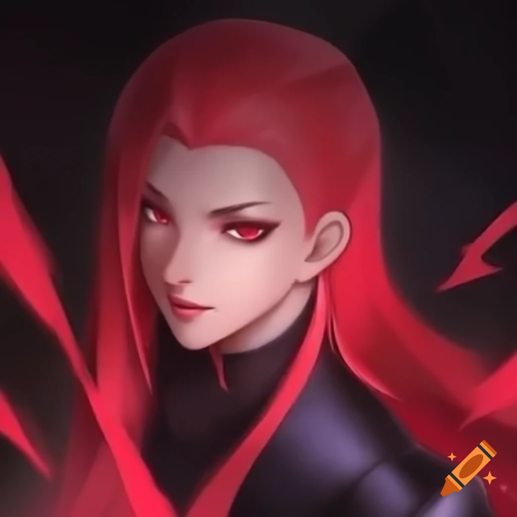 Photo realistic design of a seductive evil character inspired by alita