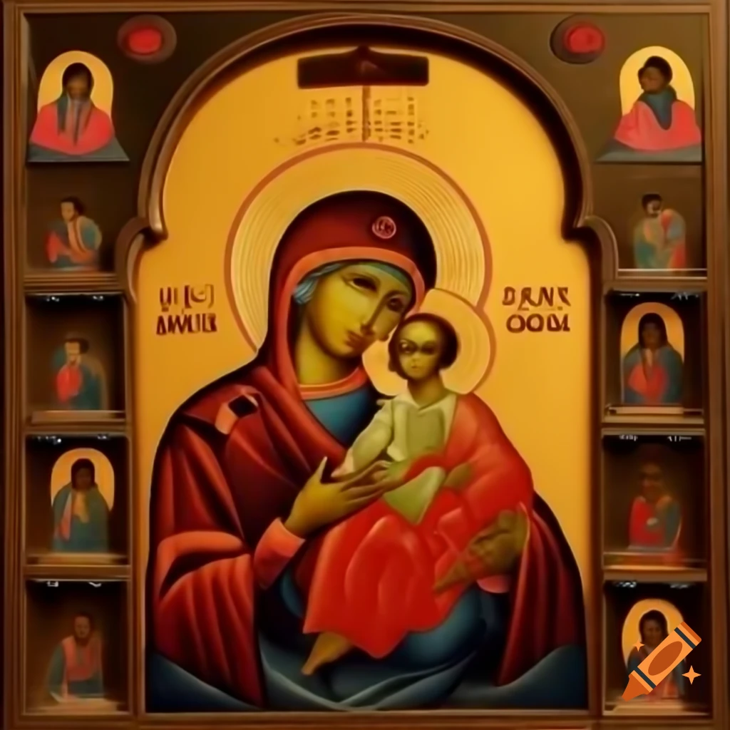 Theotokos, a significant figure in Christian art