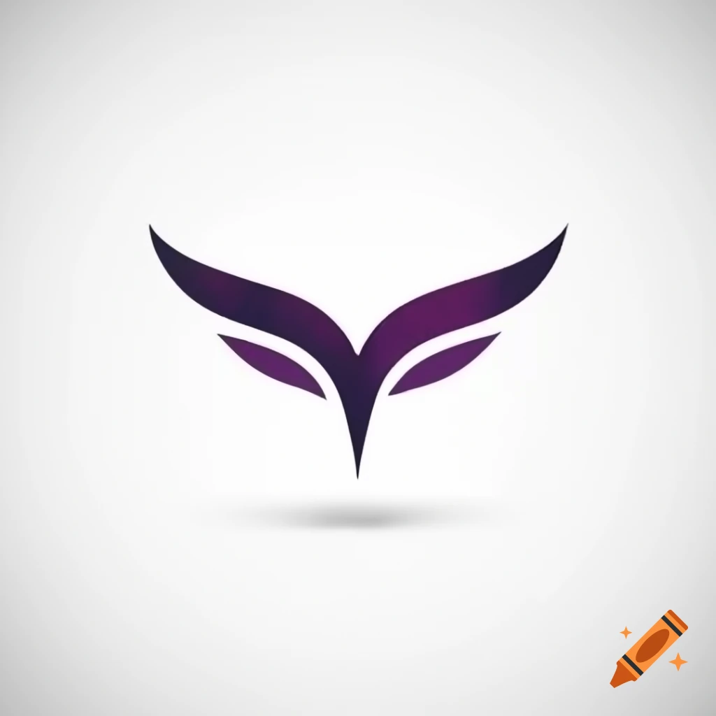 Fantasy feather logo design symbolizing storytelling and music