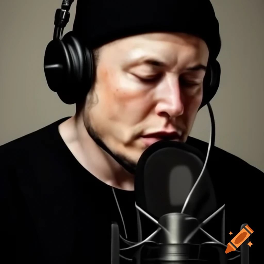 Social media influencer in black knit hat live streaming conspiracy theories