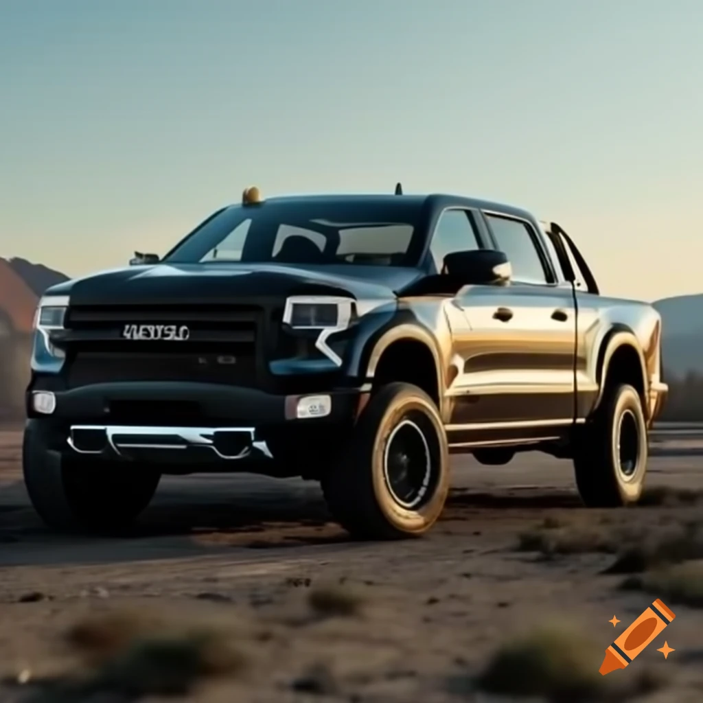 Modern American pickup truck