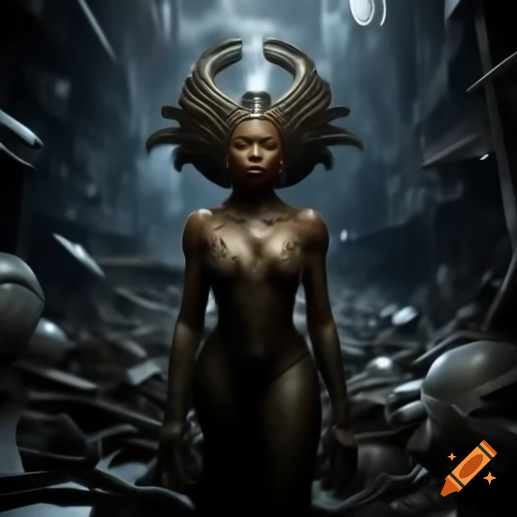 Desolate aftermath of the Great Dream War with Zarkothian aliens and UFOs