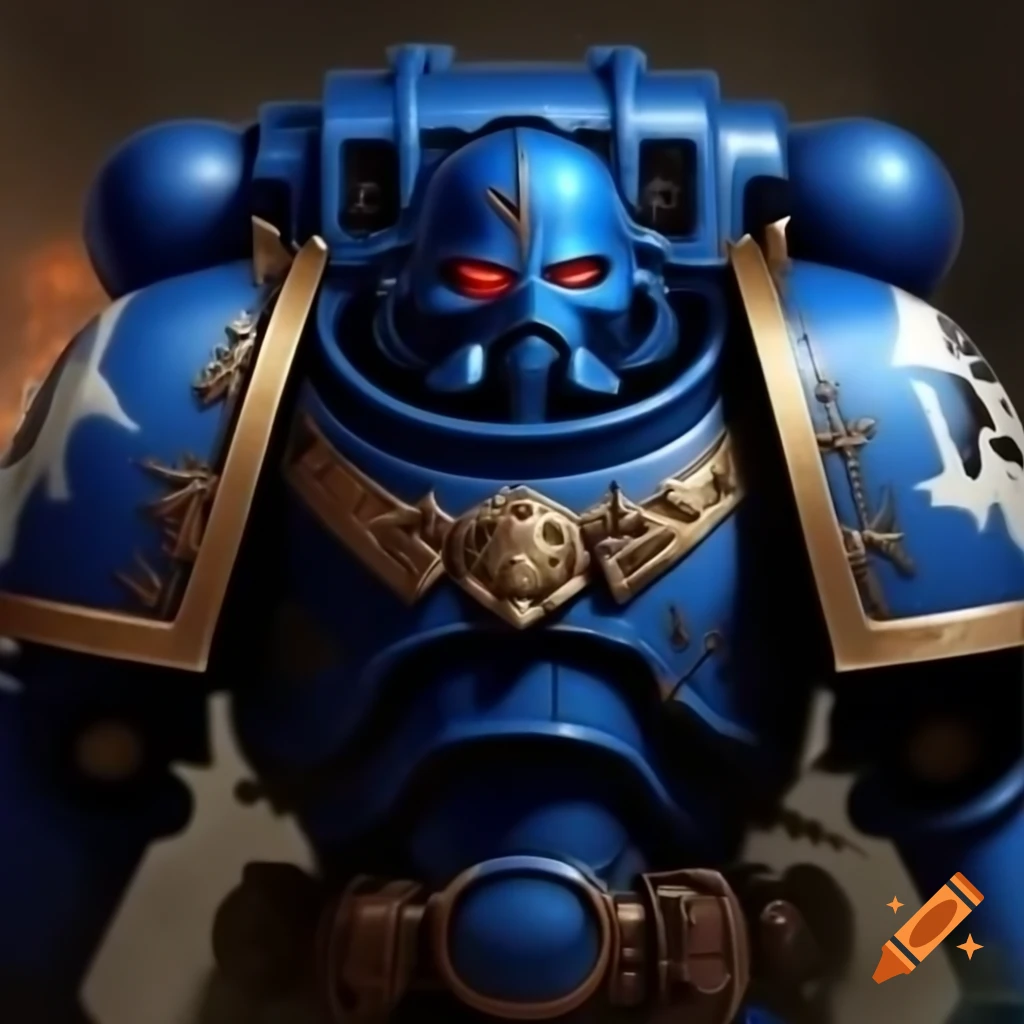 Ultramarine Space Marine from Warhammer 40k