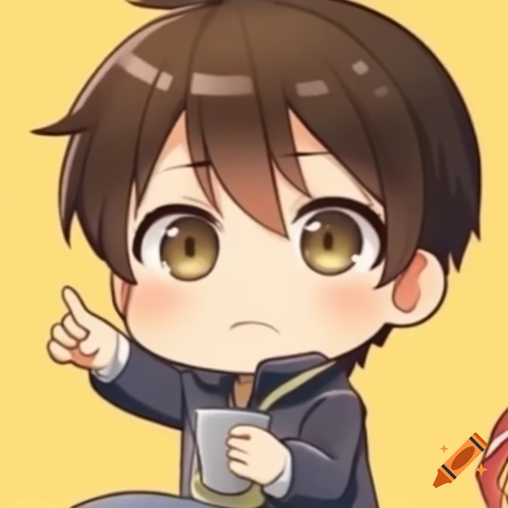 Chibi anime character illustration