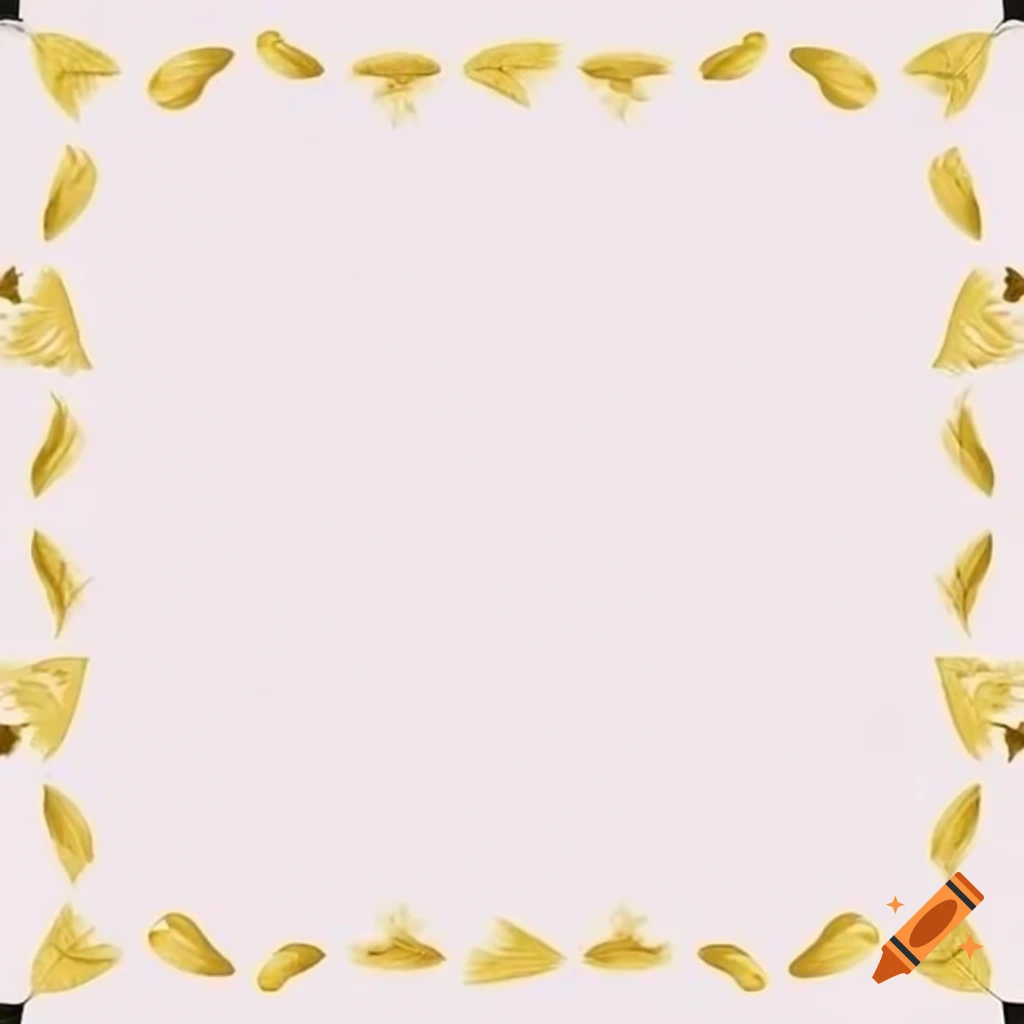 Flower pattern design for frame with Indian aesthetic