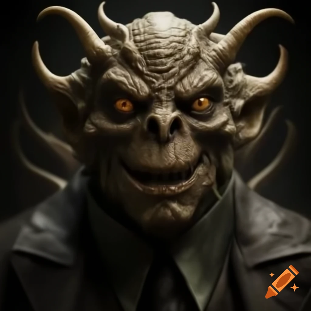 Representation of Belgium depicted as a monster