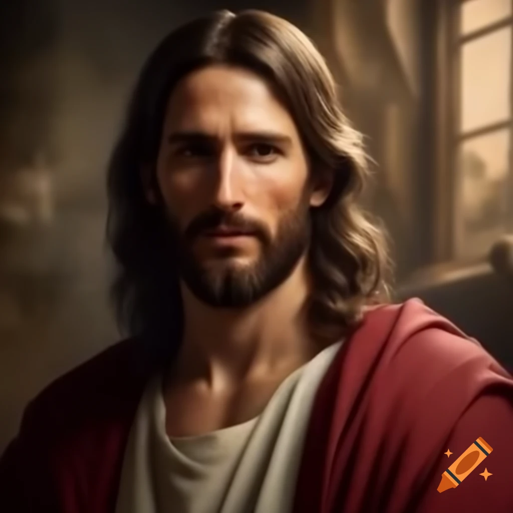 Religious depiction of Jesus as high priest