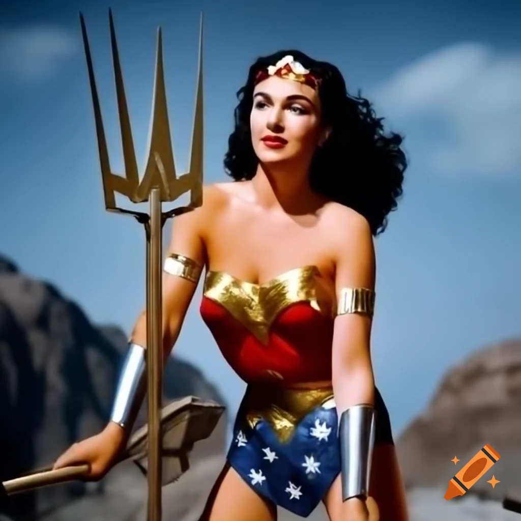 Wonder Woman character design from 1950