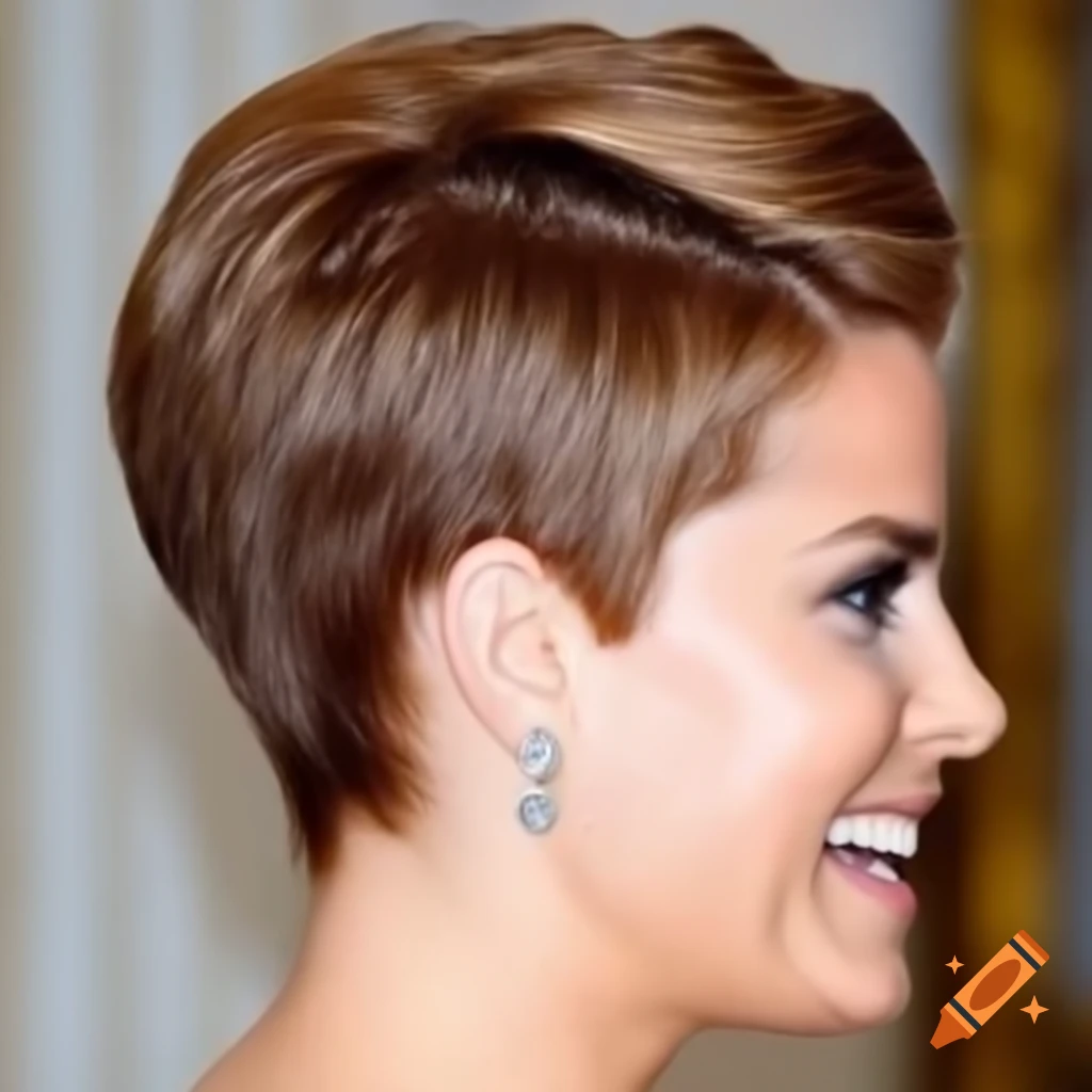 Princess Madeleine showcasing new pixie cut hairstyle