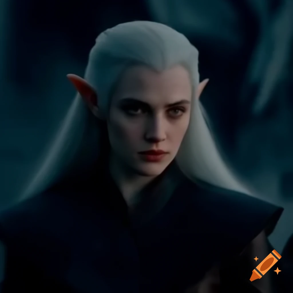 Elrond Peredhel, half-elven character from Rings of Power series