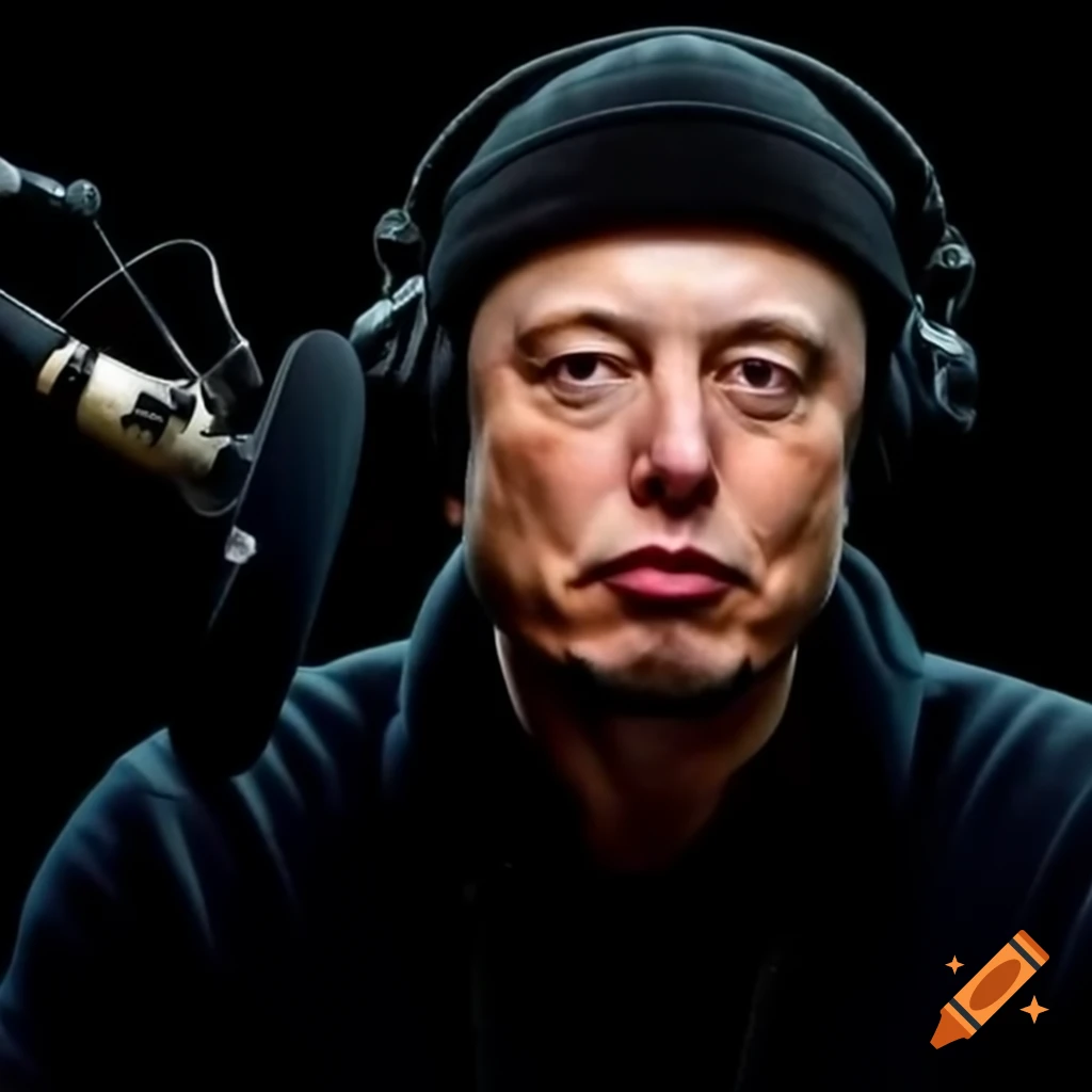 Social media influencer in black knit hat live streaming conspiracy theories
