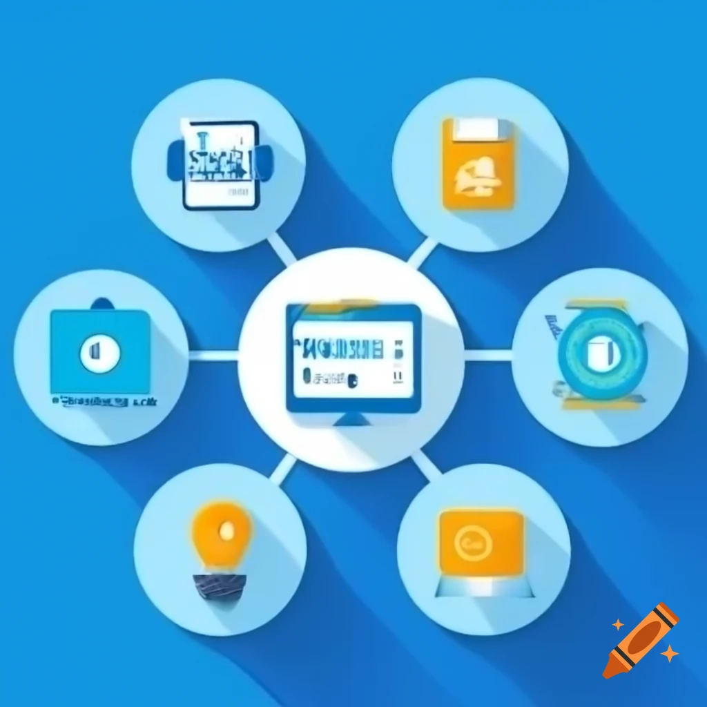 Use cases of predictive analytics in various industries on craiyon