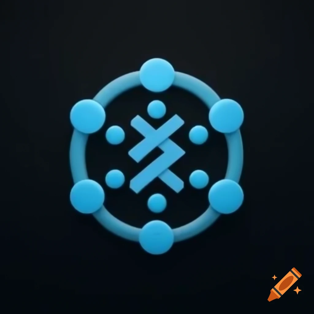 Logo merging magnetic polarity with Slavic god Perun symbol