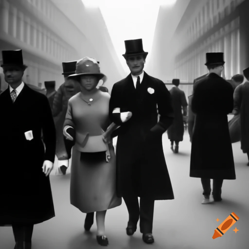 Character design of male in 1927 London exploring old streets