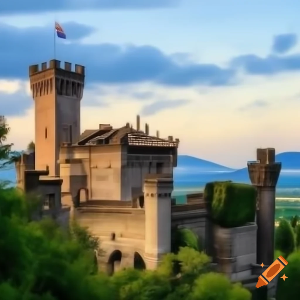 Leaf castle
