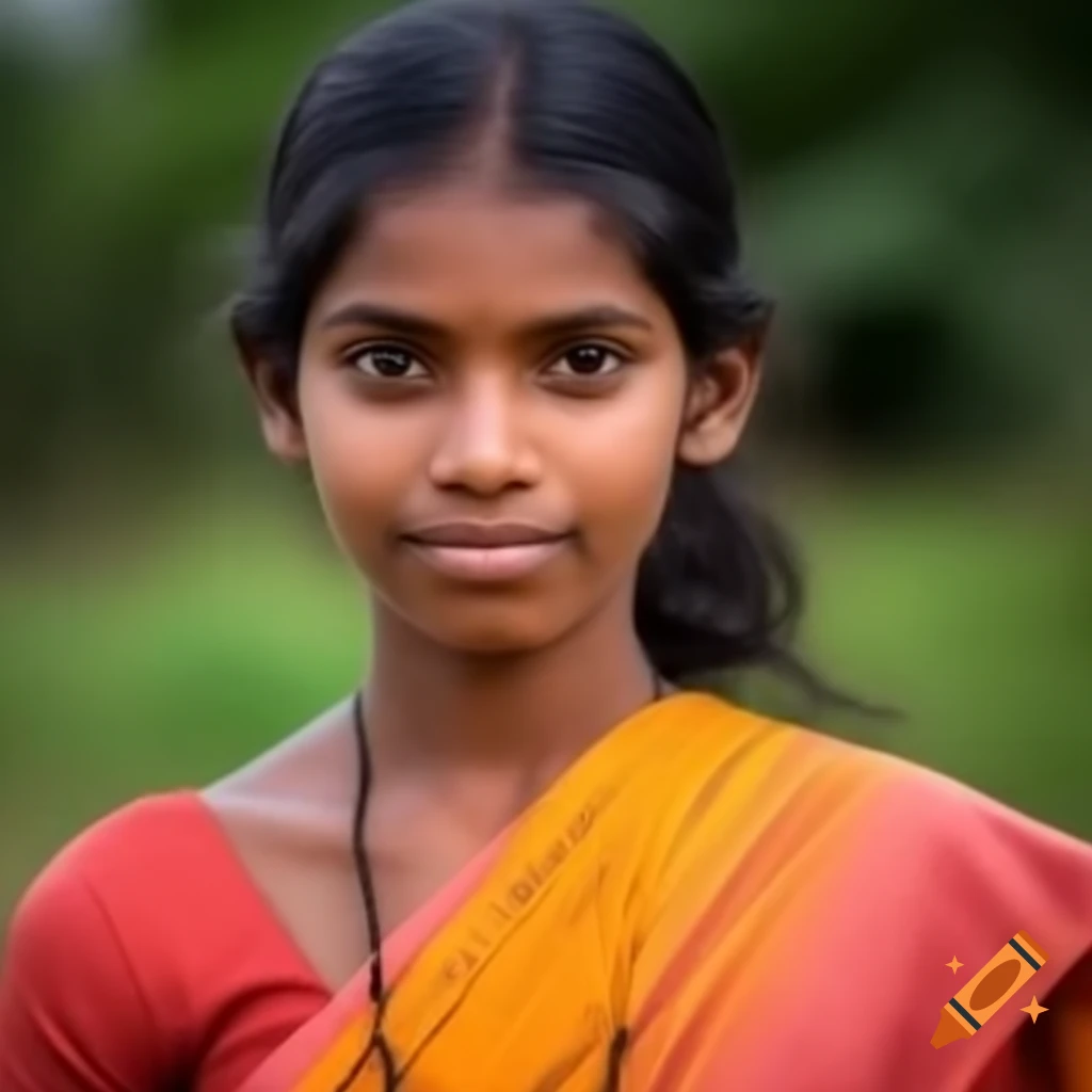 Beautiful young woman from kerala on craiyon
