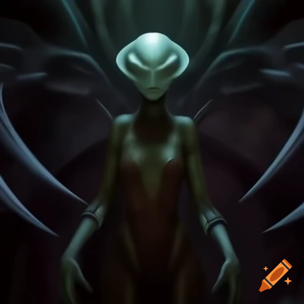 Epic battle scene in Dream War against alien forces