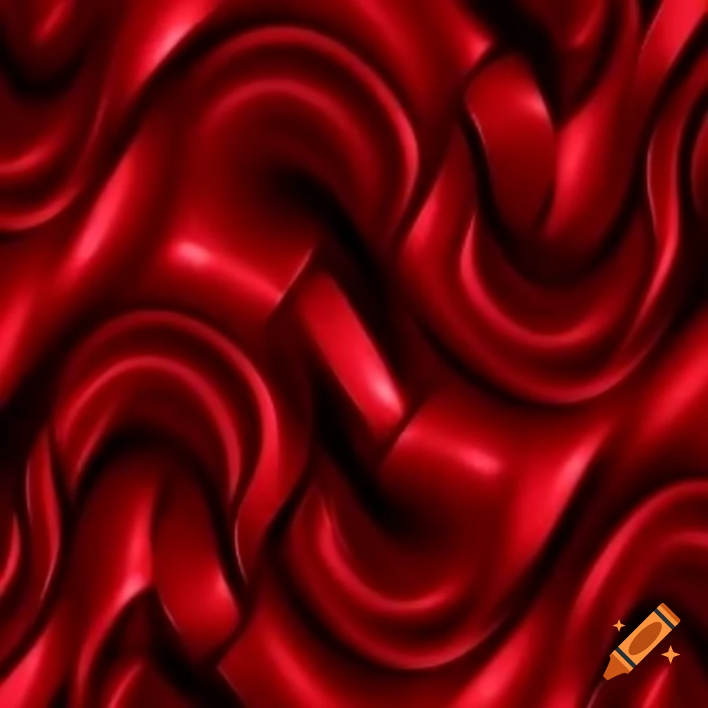 Red abstract design for a shirt symbolizing strength and power