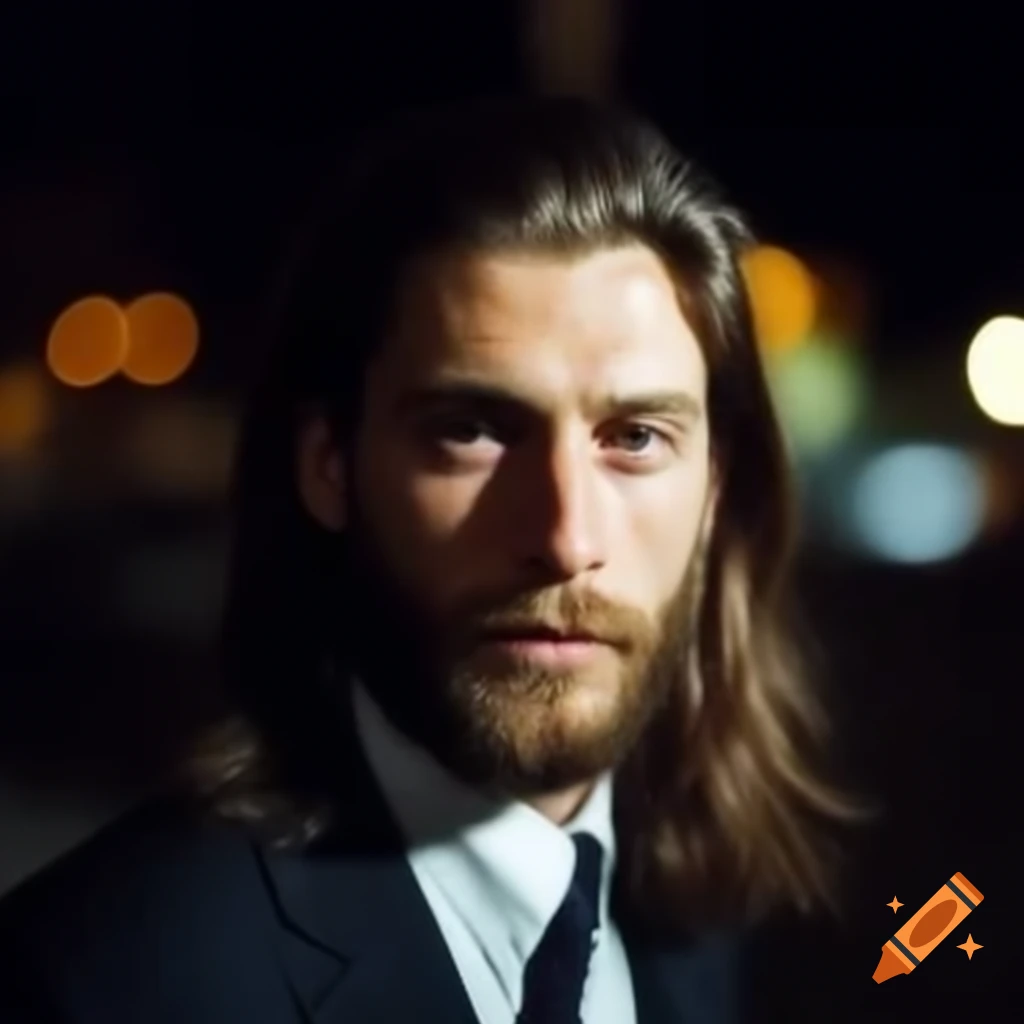 Distinguished Gentleman With Salt and pepper Hair In Tailored Suit On 