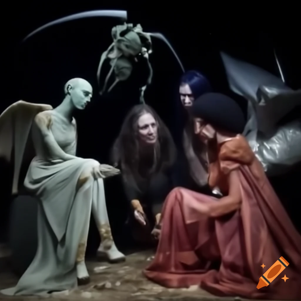 A scene from the Cosmic Dream War featuring alien entities and a fierce battle