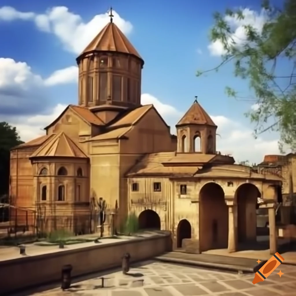 Byzantine architecture in Tbilisi, showcasing historical design